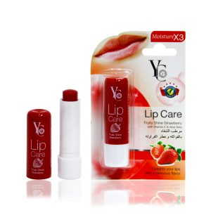 YC578 ลิปแคร์ บำรุงริมฝีปากสูตร สีแดง กลิ่นสตอร์เบอร์รี่ ขนาด 3.8 กรัม